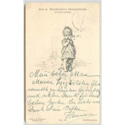 n°3879 - Fillette avec son...