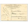 n°3900 - Carte Gaufrée - J'ai bien reçu votre carte, mille fois merci - Angelot avec un brouette de pièces d'or