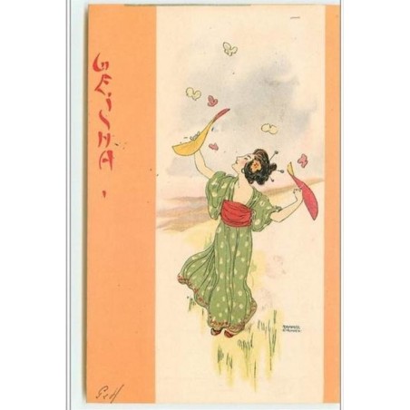 n°3905 - Raphael Kirchner - Geisha I
