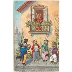 n°3938 - Chats humanisés...