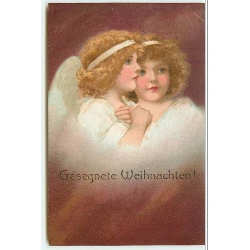 n°3940 - Gesegnete Weihnachten - Anges les mains jointes