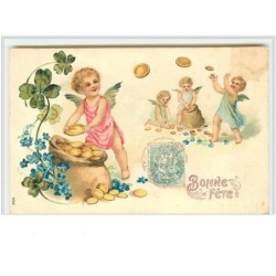 n°396 - Carte Gaufrée -...