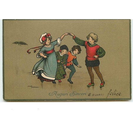 n°3967 - Ethel Parkinson - Auguri Sinceri - Enfants dansant