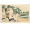 n°3972 - MM Vienne n°137 - Femme souflant sur une fleur de pissenlit