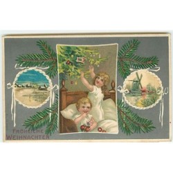 n°12070 - Carte Gaufrée -...