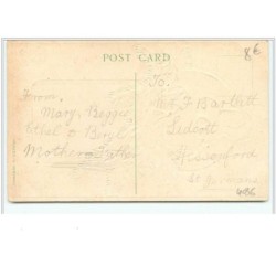 n°4036 - Carte Gaufrée - A Happy New Year to You - Fillette - Style Flatscher