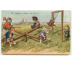 n°4043 - Chats humanisés -...