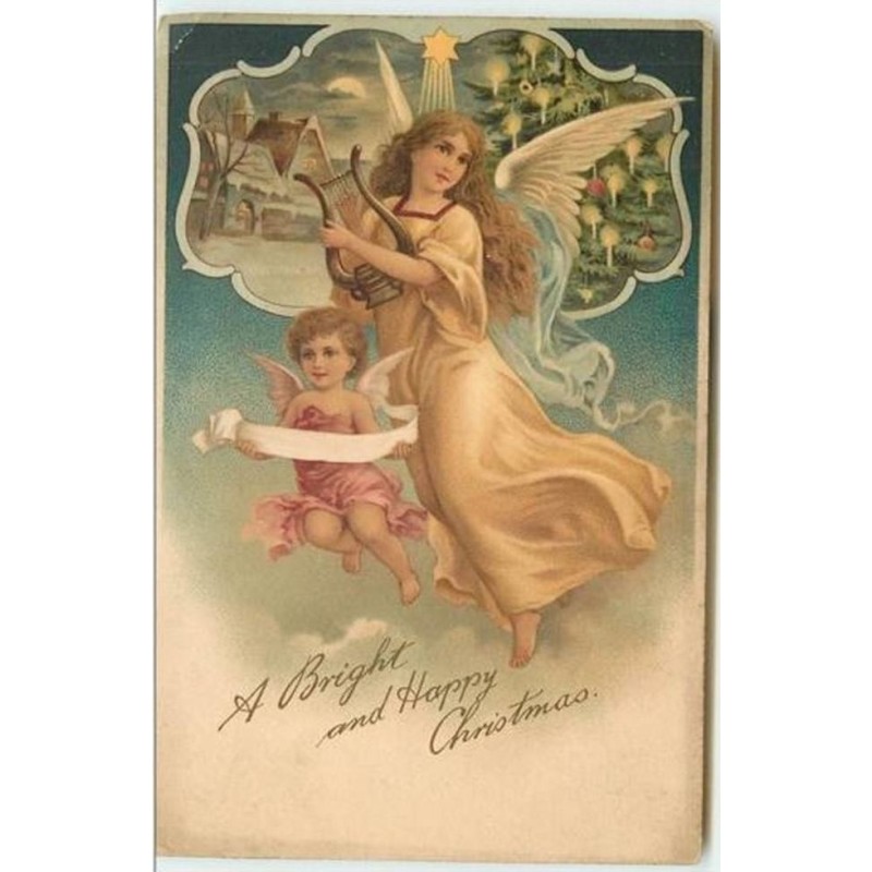 n°4068 - A Bright an Happy Christmas - Ange et Angelot