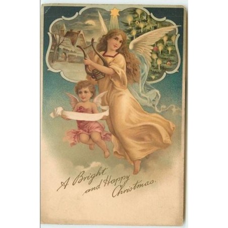 n°4068 - A Bright an Happy Christmas - Ange et Angelot