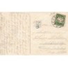 Fantaisie - Carte Gaufrée - Angelots dans une barque fleurie de myosotis