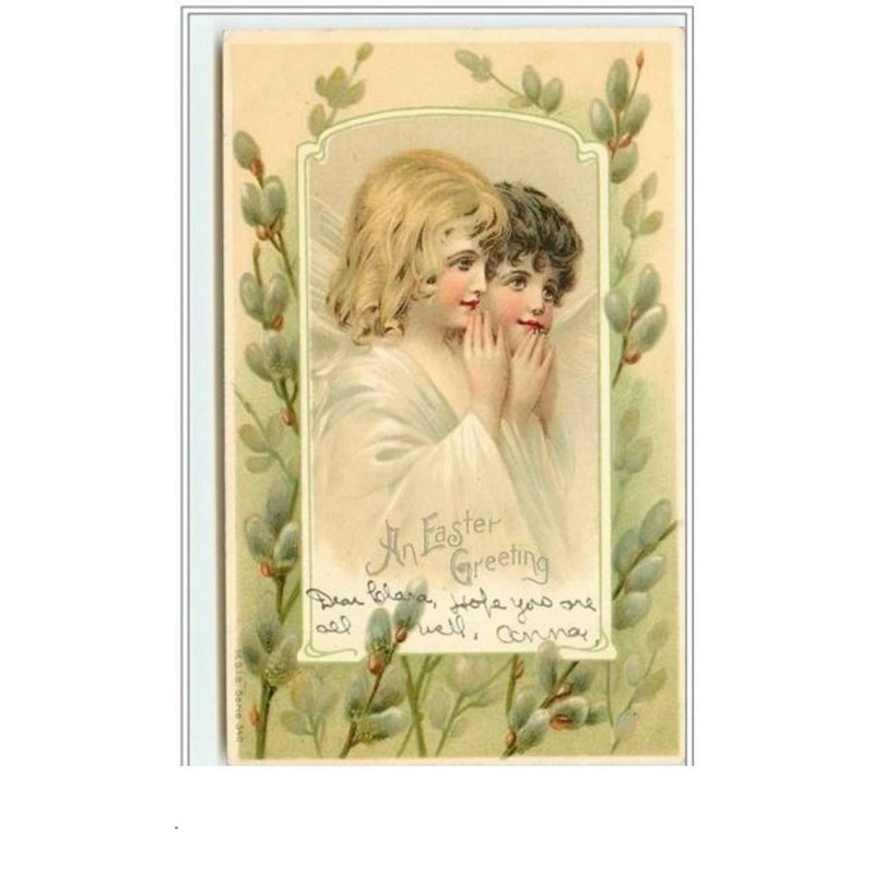 n°4076 - An Easter Greeting - Anges priant