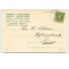 n°4135 - Carte légèrement Gaufrée - God Jul - Ange allumant des bougies dans un sapin