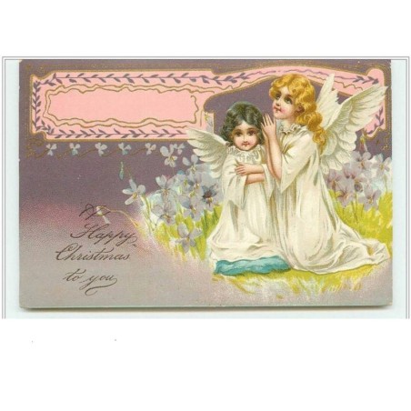 n°4141 - A Happy Christmas to you - Anges à genoux