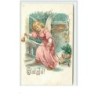 n°4145 - Glad Jul - Ange tirant une luge, cloche