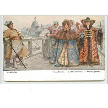 n°4167 - S. Solomko - Gardée sévèrement