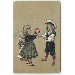 n°12091 - Carte Gaufrée -...