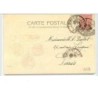 n°4228 - Carte Gaufrée - Heureuse Année - Pièces de monnaie dans un trèfle