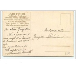 n°4296 - Heureuses Pâques - Jeune hollandaise avec des oeufs sous le bras