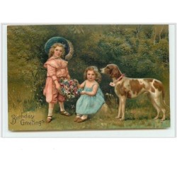 n°433 - Carte Gaufrée -...