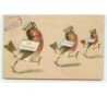 n°12098 - Carte Gaufrée - Le felicitamos en el dia de hoy - Oiseaux