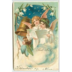 n°4355 - God Jul - Angelots...