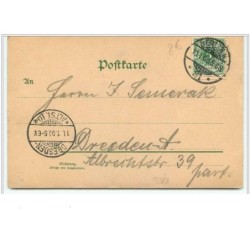 n°4381 - Gruss Aus - Guten Morgen - Têtes d'enfants dans es fleurs - surréalisme