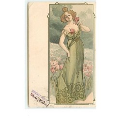 n°447 - Art Nouveau - Femme...