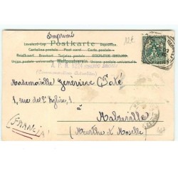 n°447 - Art Nouveau - Femme - Cachet Enrico Broili Udine