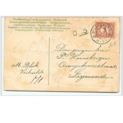 n°488 - Carte Gaufrée - Bonhommes de neige
