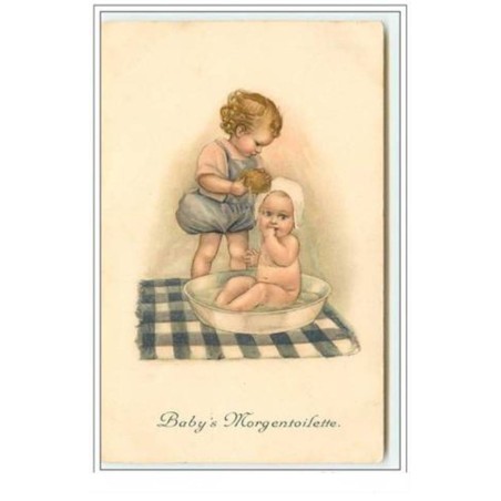 n°4899 - MM Vienne n°728 - Baby's Morgentoilette