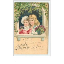 n°500 - Carte Gaufrée -...
