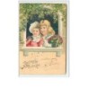 n°500 - Carte Gaufrée - Souvenir d'Amitié - Enfants