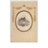 n°5015- Carte Brodée - Tissée Soie - Paysage 4