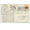 n°5029 - Carte Gaufrée - Mes meilleurs voeux pour la Nouvelle Année - Bonhommes de neige s'embrassant