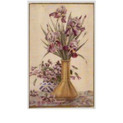 n°5063 - Carte Brodée -...