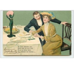n°5097 - Carte Gaufrée -...