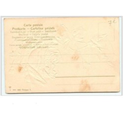 n°51 - Catharina Klein - Carte Gaufrée - Rose rose