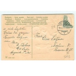n°5133 - Carte Gaufrée - Prosit Neujahr - Style Flatscher - Fillette sur une luge