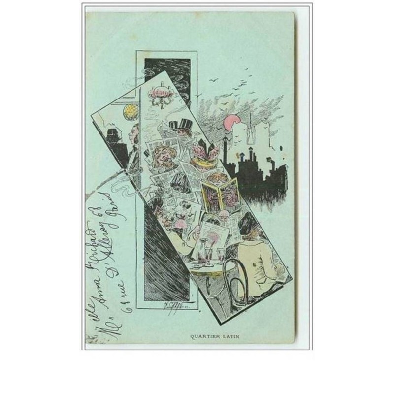 n°5174 - Ch. Caban 1899 - Quartier Latin