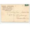 n°5189 - Carte Gaufrée - Bonne Année - Père Noël dans un paysage hivernal