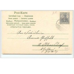 n°5193 - Carte  Gaufrée - Glückliches Neujahr - Angelots et clocher