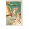 n°5197 - Frohes Neujahr - Angelots sonnant une cloche