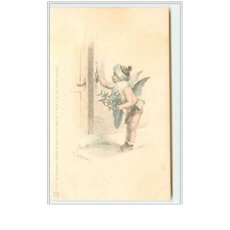 n°5198 - Rafael Neuber - E. Döcker - Angelot sonnant à une porte