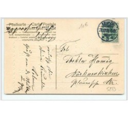 n°5233 - Carte Gaufrée - Poste du Bonheur - Représentation de timbre - sanglier