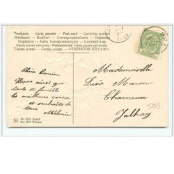 n°5283 - Carte Gaufrée - Bonne et Heureuse Année - Fillette avec une cloche