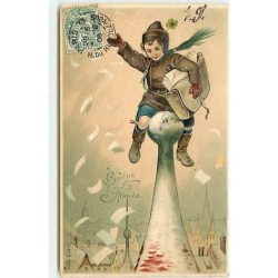 n°12123 - Carte Gaufrée -...