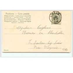n°5389 - Pâques - Femme assise sur un oeuf - Lapin