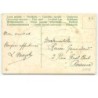 n°12138 - Carte Gaufrée - Joyeuses Pâques - Fillette et un lièvre