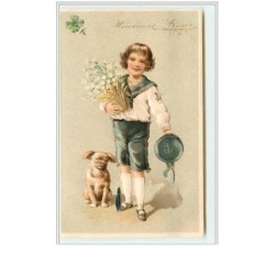 n°5437 - Carte Gaufrée -...