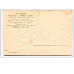 n°55 - Catharina Klein - Carte Gaufrée - Rose rouge